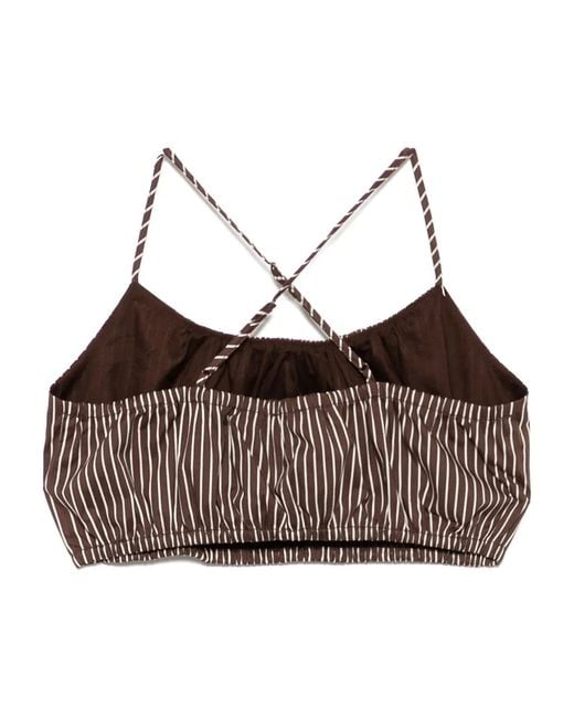 Staud Brown Hammock Top