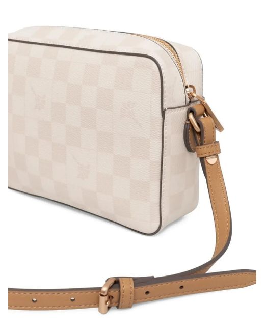 Joop! Natural Checkerboard Pattern Crossbody Bag