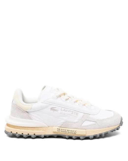 Lacoste White Elite Active Sneakers for men
