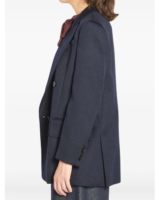 Max Mara Blue Camel Olimpia Blazer