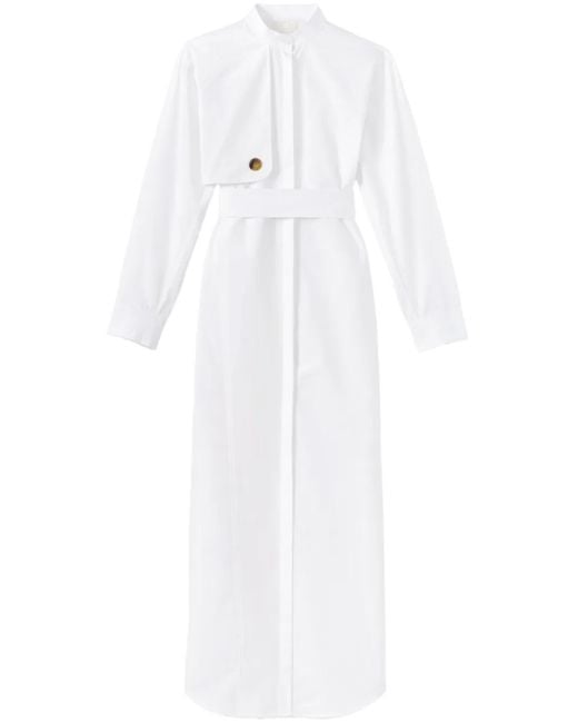 Robe Hans D'Estree en coloris White