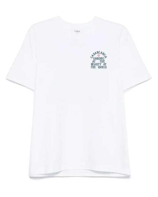 Casablanca White T-Shirts for men