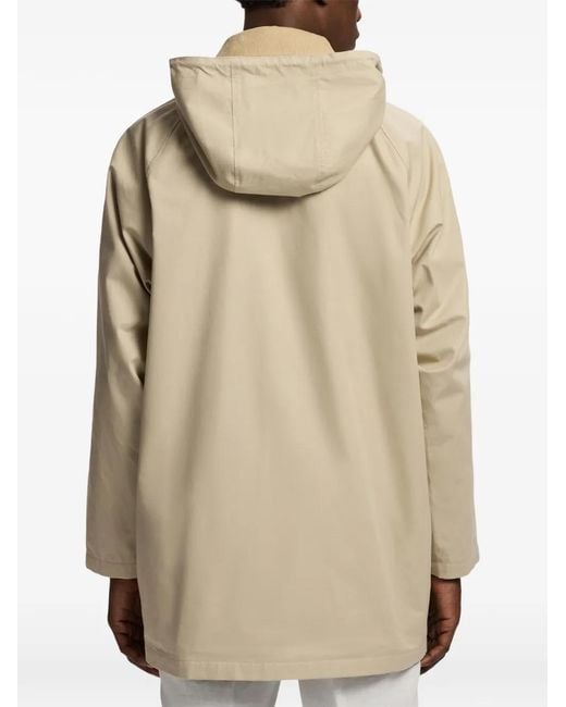 Ralph Lauren Natural Corduroy-Collar Hooded Parka Coat for men