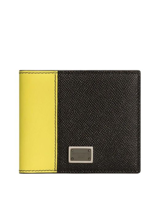 Portafoglio Dauphine di Dolce & Gabbana in Black da Uomo