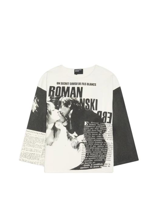Enfants Riches Deprimes Natural Roman Oversized Long-Sleeve T-Shirt for men