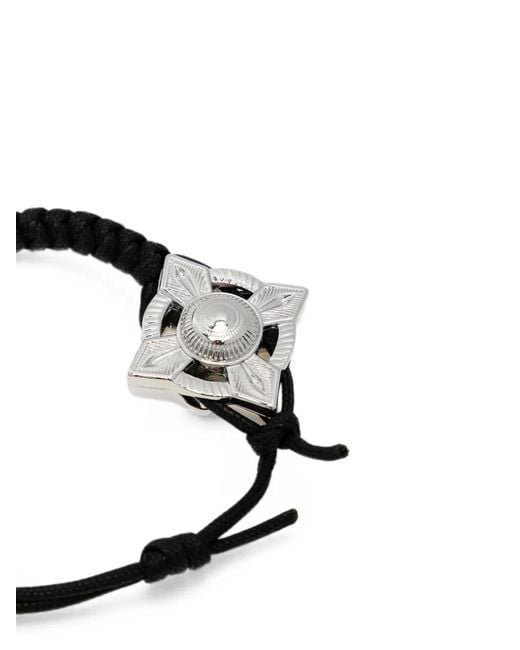 Toga Black Concho Anklet for men