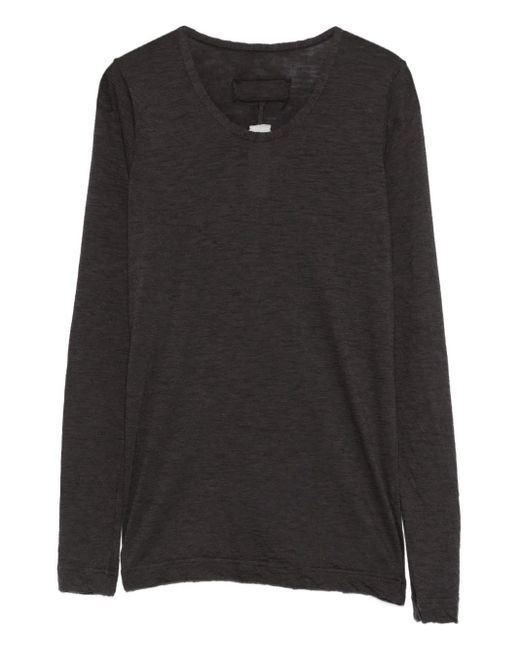 Private 0204 Black Long-Sleeve Sweater