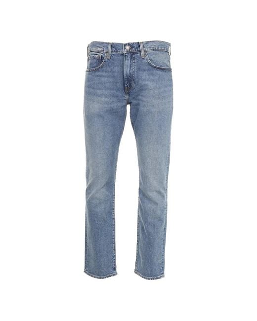 Levi's Blue 502 Taper Jeans for men