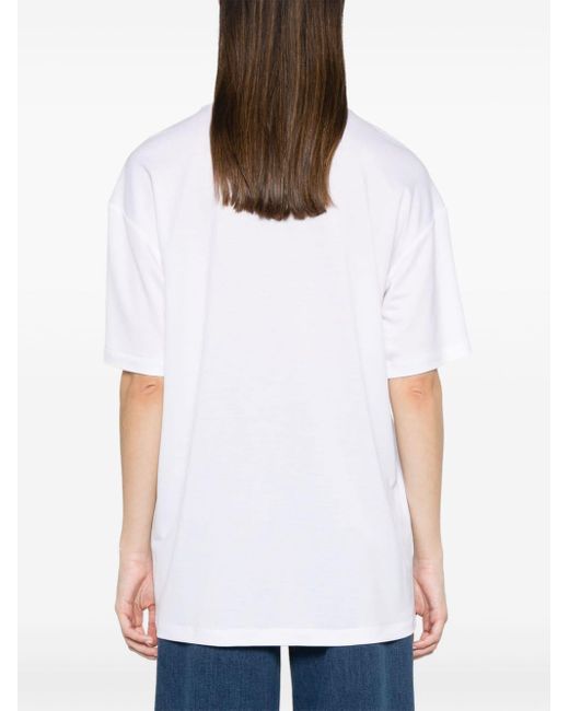 T-shirt à manches courtes Styland en coloris White