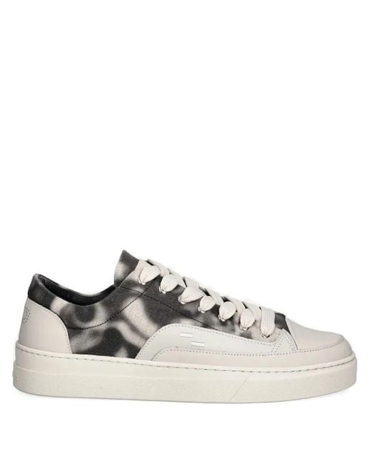 Sneakers Riviera Con Fantasia Tie Dye di Filling Pieces in Black