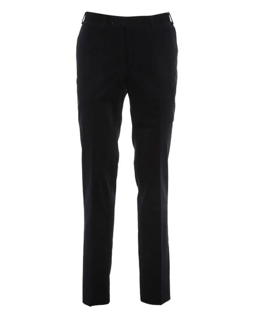 メンズ Canali サイドポケット パンツ Black