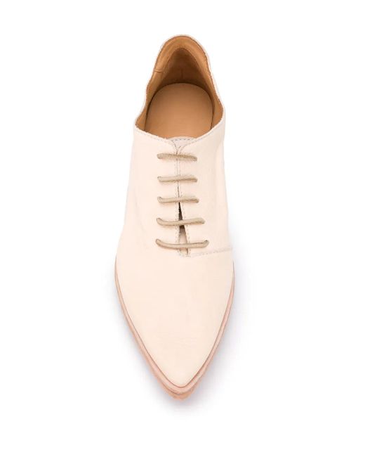 Uma Wang Multicolor Pointed Toe Oxford Shoes