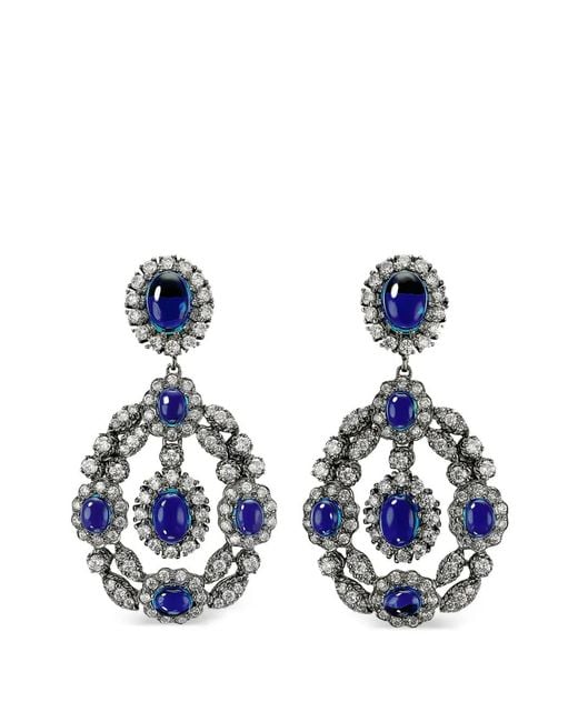Orecchini Treasure di Anabela Chan in Blue