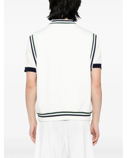 Kiton Black Knt Vest for men