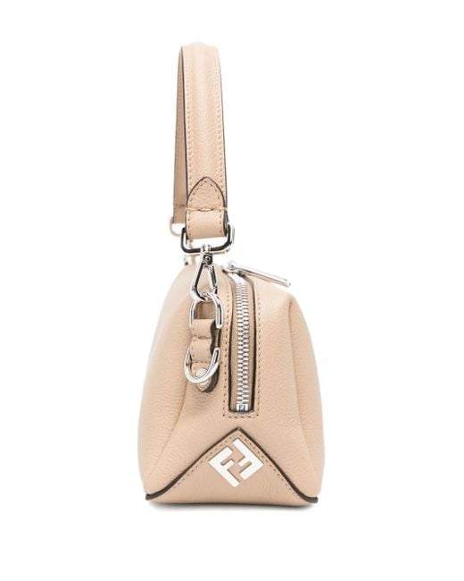 Borsa A Spalla Lui Piccola di Fendi in Natural da Uomo