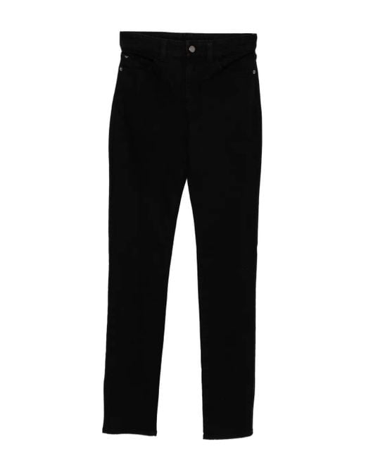 Emporio Armani Black J18 Skinny Jeans