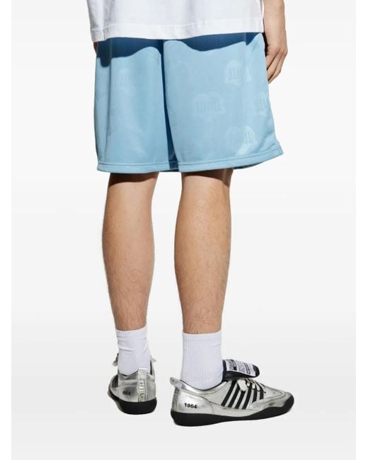 Carhartt Blue Logo-Embroidered Shorts for men