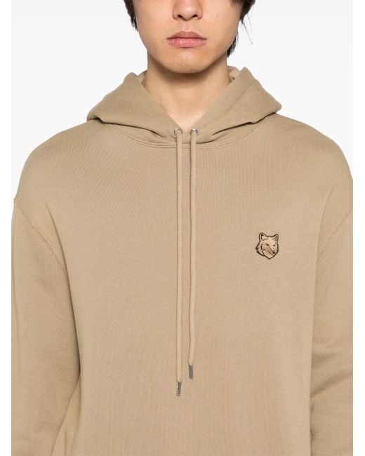 Maison Kitsuné Natural Bold Fox Head Hoodie for men