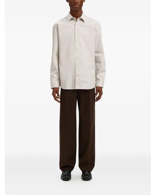 SELECTED White Buttoned Shirt for men