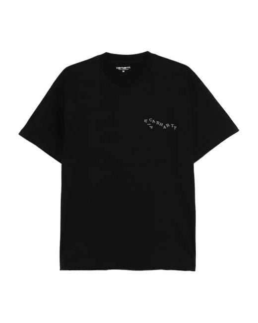 Carhartt Black Graphic-Print T-Shirt for men