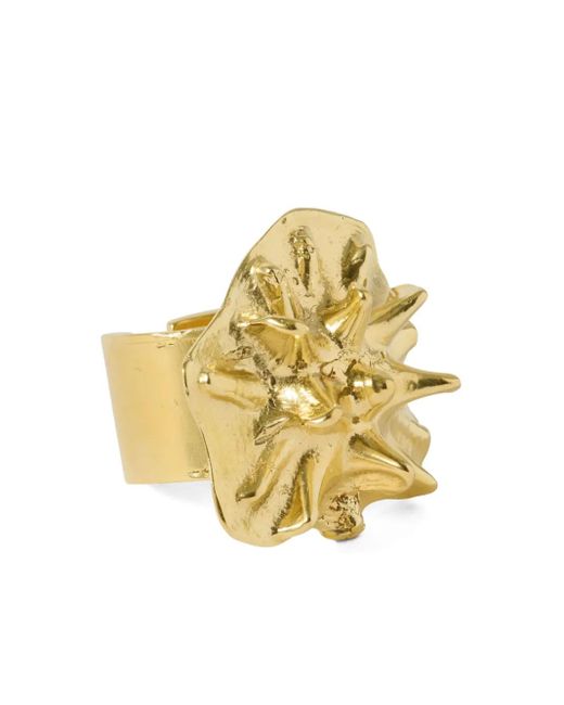 YSSO Metallic Sea Urchin Ring