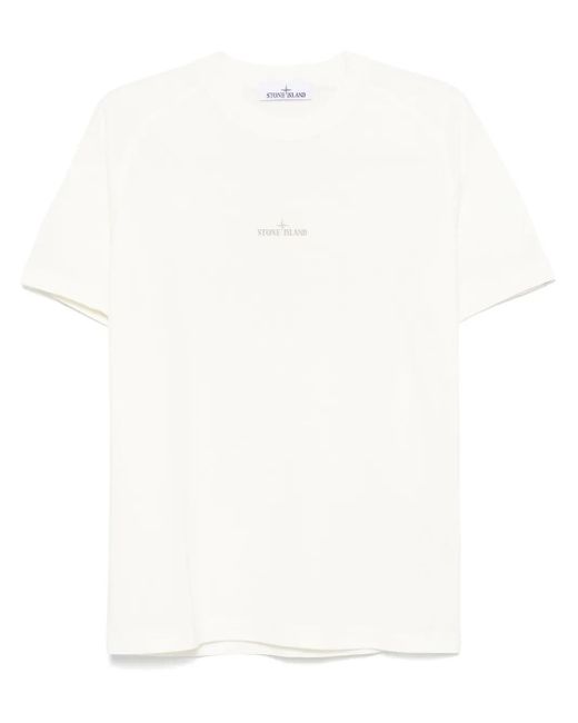 Stone Island T -Shirt in White für Herren