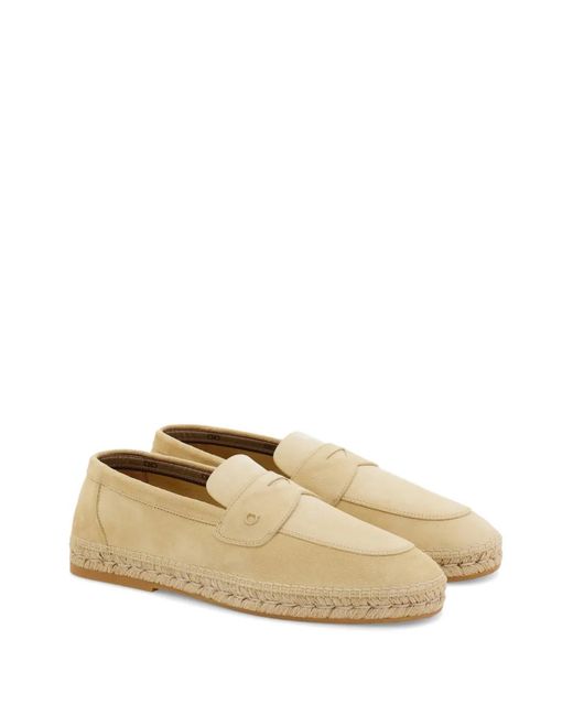 Ferragamo Natural Espadrilles Loafers for men