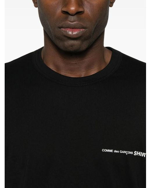 Comme des Garçons Black Tshirt Knit Fot025S25 for men
