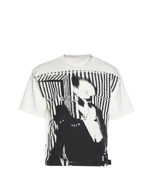RRR123 White Moda Apocrypha Graphic-Print T-Shirt