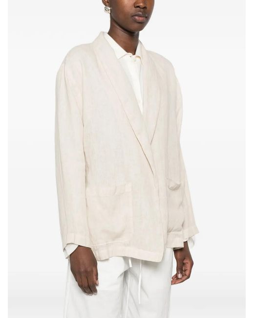 Deha White Open-Front Blazer