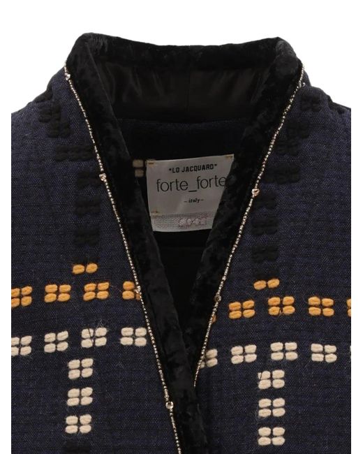 Forte_forte Black Samarcanda Jacket