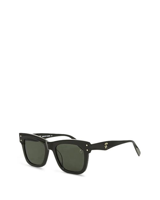 A Bathing Ape Gray Full-Rim Sunglasses for men