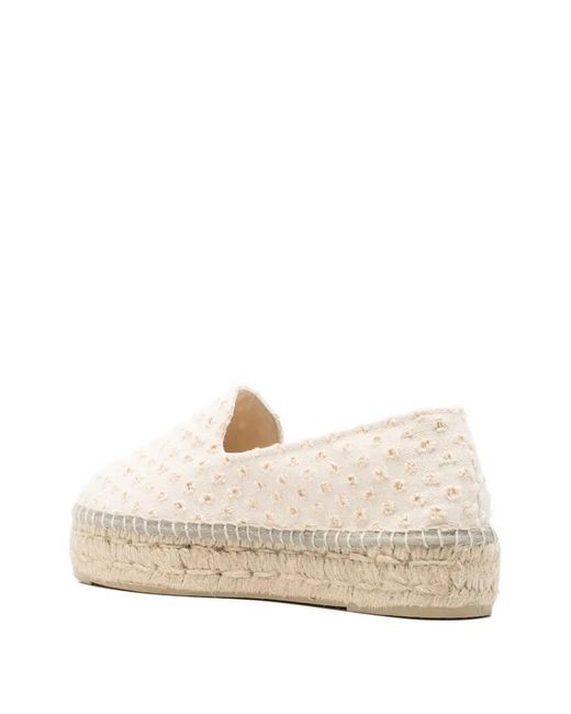 Manebí Natural Textured Espadrilles