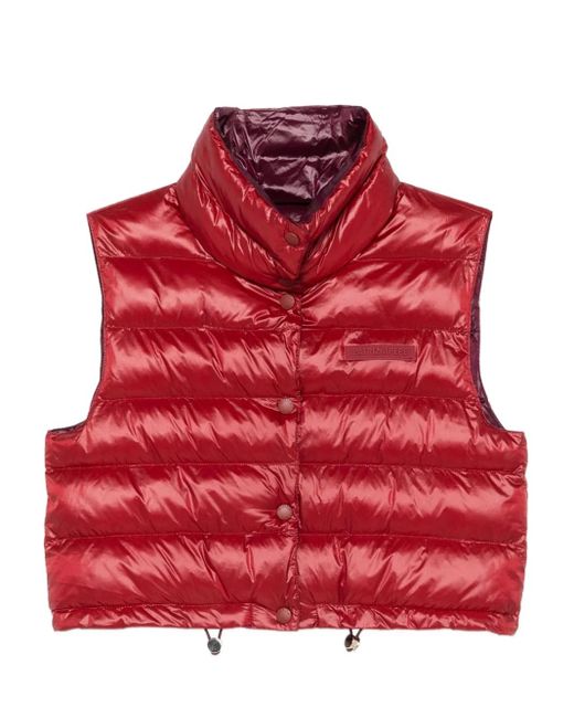 Patrizia Pepe ハイネック パデッドジャケット Red