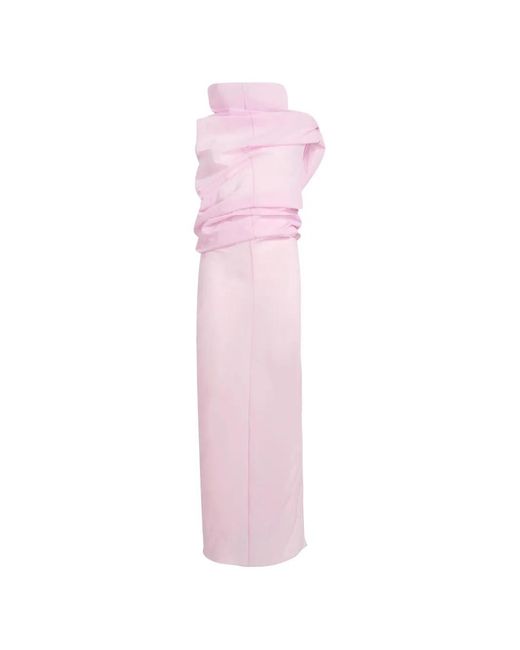 Khaite Pink Jeanty Maxi Dress