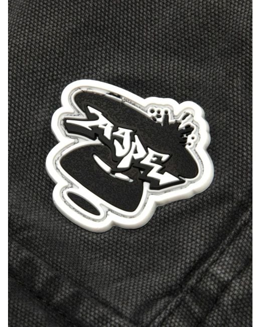 Aape By A Bathing Ape Gray Cargo Patch Trousers for men