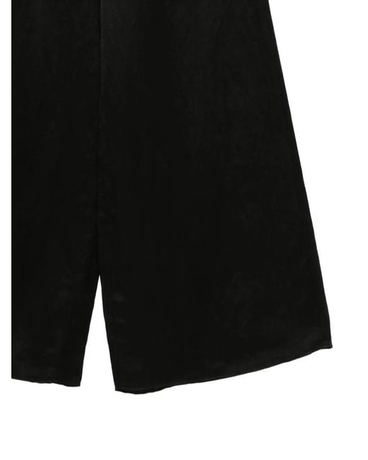 Ruohan Black Pantalon À Coupe Ample