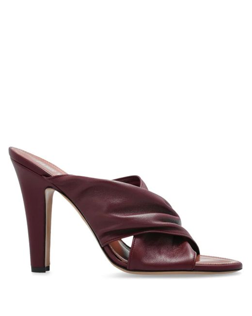 Paris Texas Purple 100Mm Maria Sandals