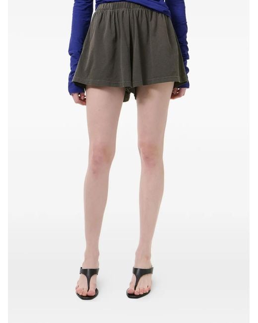 Our Legacy Gray Gored Shorts