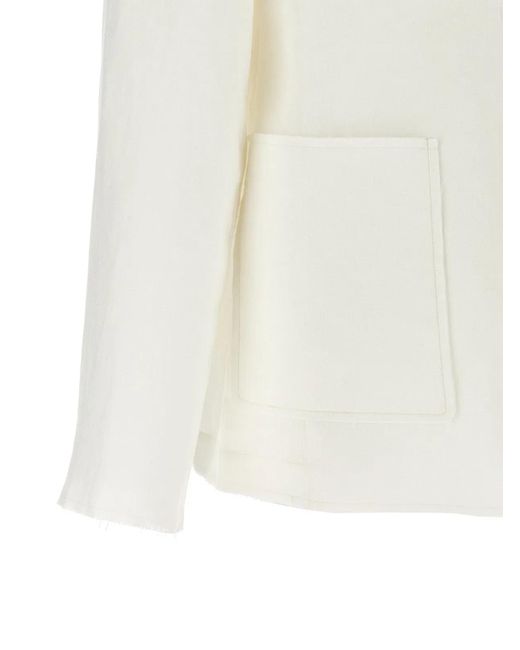 MISENITHE White 'Scarlett' Blazer