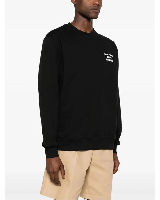 Drole de Monsieur Black "Le Sweatshirt Slogan" Sweatshirt for men