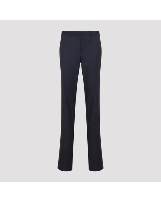 Giorgio Armani Blue Virgin Wool Suit for men
