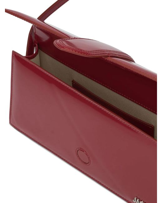 Jacquemus Red "Le Bambin Long" Small Shoulder Bag