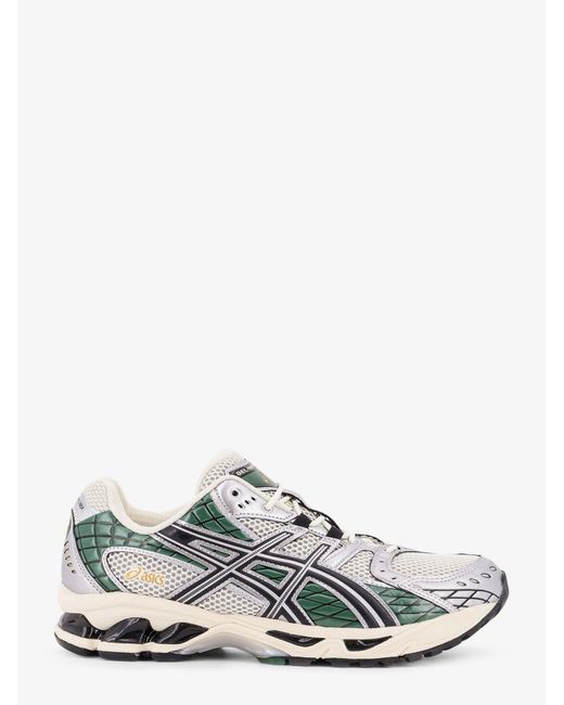Asics White Gel-Nimbus Mesh Sneakers for men