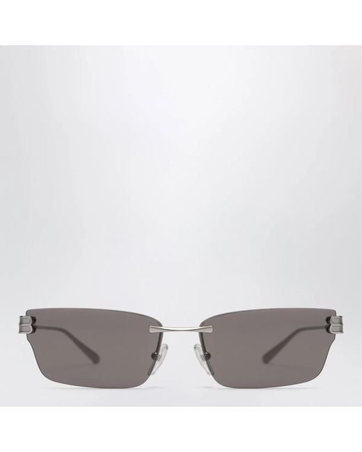Balenciaga Gray Gossip Rectangular/ Sunglasses