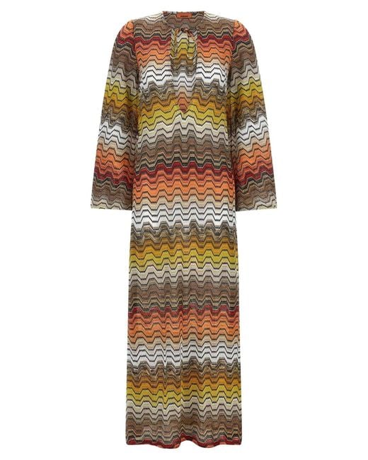 Missoni Multicolor Viscose Casual Dress