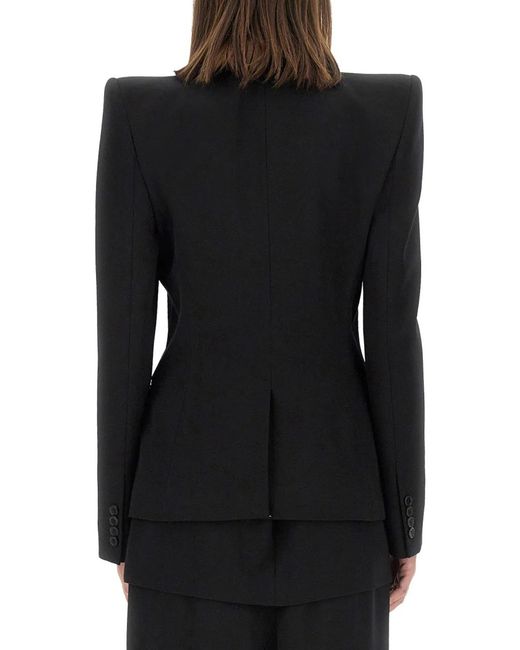 McQueen Black Wool Jacket