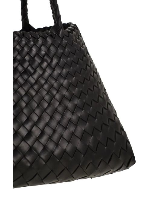 Dragon Diffusion Black Santa Croce Small Bag