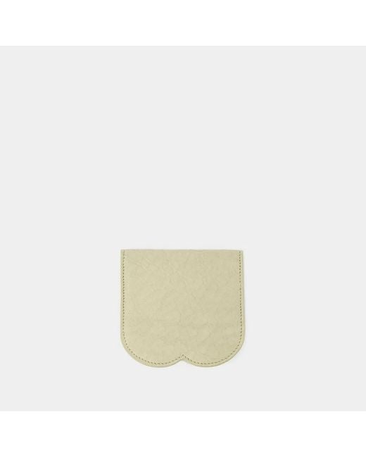 Burberry White Chess Card Holder