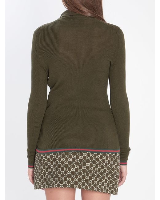 Gucci Green Polo